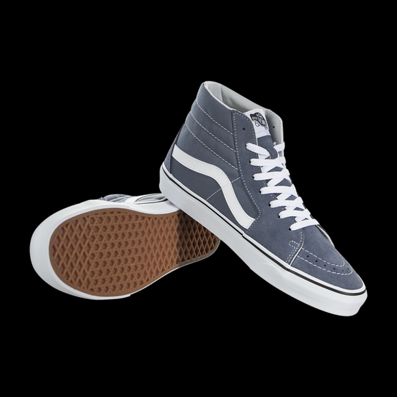 VANS SK8-HI GRISAILLE & TRUE WHITE Men's - Picture 8 of 16